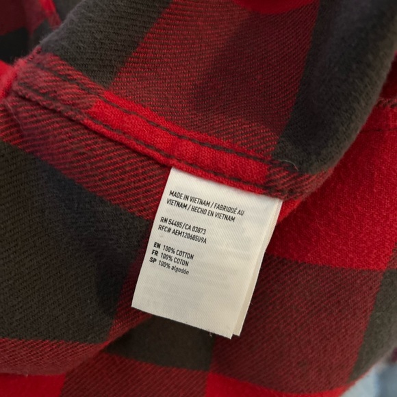 Buffalo Plaid Flannel Shirt - Picture 3 of 7
